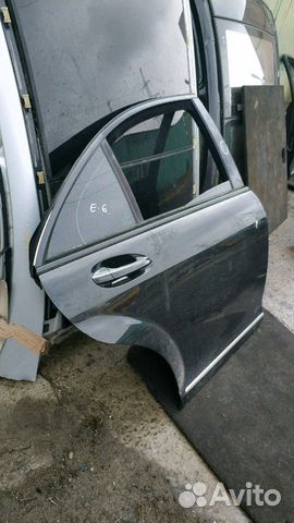 Mercedes w221 дверь задняя правая короткая