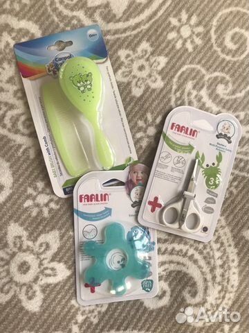 Новые аксессуары для малыша- расческа ножницы, про