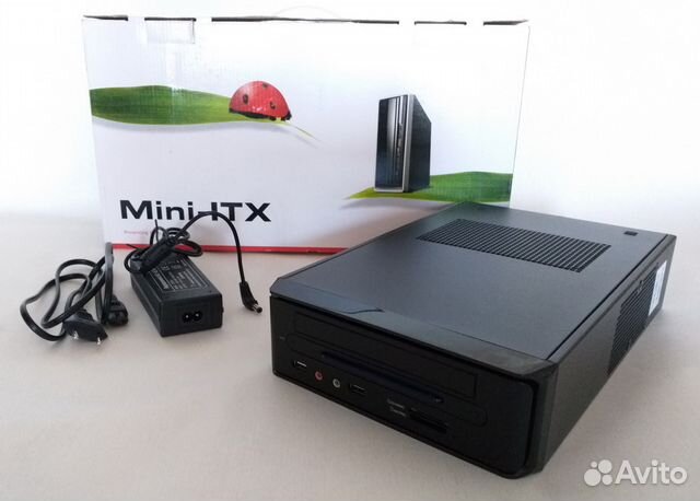 Mini-ITX корпус LinkWorld LC-820-01B, 65 Вт