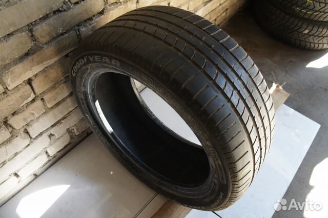 Летние шины бу R17 245/45/17 Goodyear RFT 1 шт