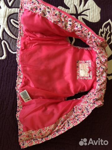 Жилет для дев. Mothercare 24-36 мес (2-3г) Жилет для дев. Mothercare 24-36 мес (2-3г)