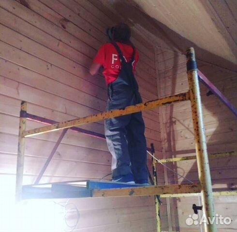 Покраска деревянного дома с гарантией Покраска деревянного дома с гарантией