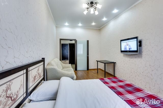

1-к. квартира, 48 м², 2 кровати