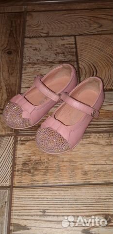 Туфли Blumarine Baby натуральная кожа Италия Туфли Blumarine Baby натуральная кожа Италия