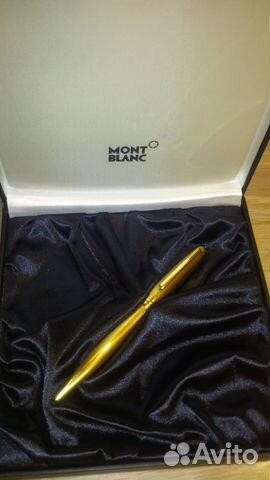 Ручка роллер Montblanc Solitaire Barley Gold Ручка роллер Montblanc Solitaire Barley Gold