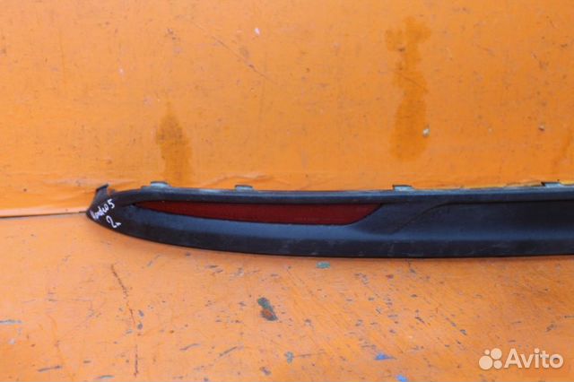 Накладка бампера задняя Ford Mondeo 5 2014-Нв Накладка бампера задняя Ford Mondeo 5 2014-Нв