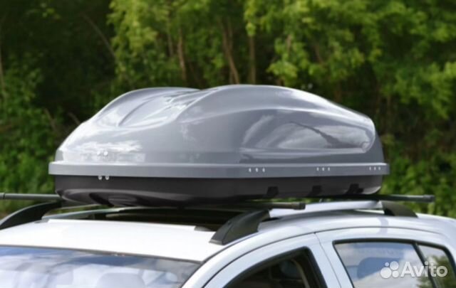 Аэродинамический автобокс на крышу автомобиля