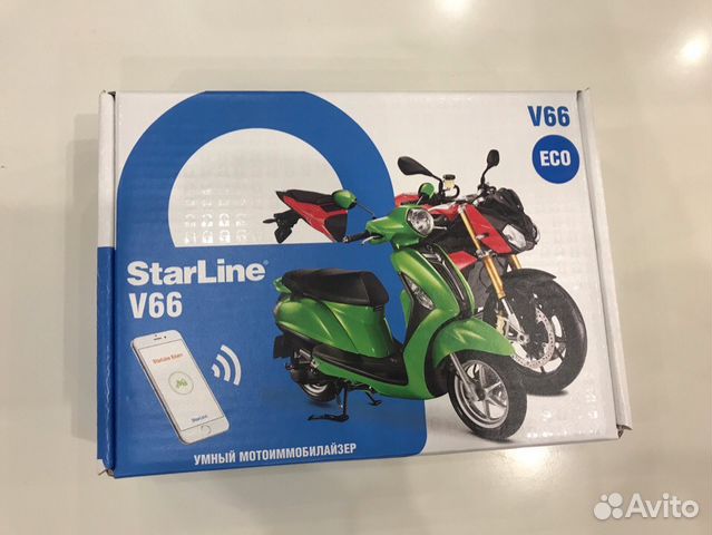 Иммобилайзер STARLINE v66 Eco. STARLINE Moto v66.