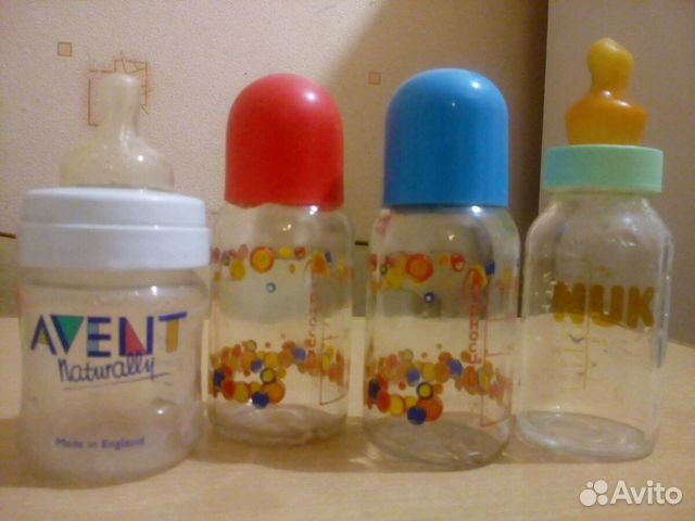 Бутылочки стекло Nuk,Avent,Курносики