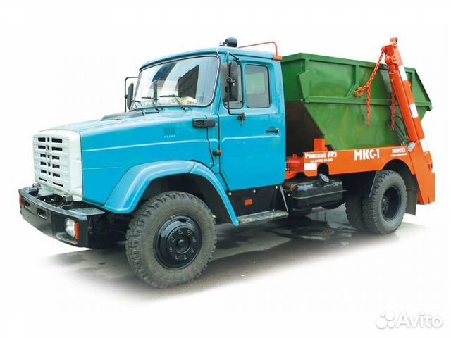 Вывоз мусора пушкино контейнер 8м3