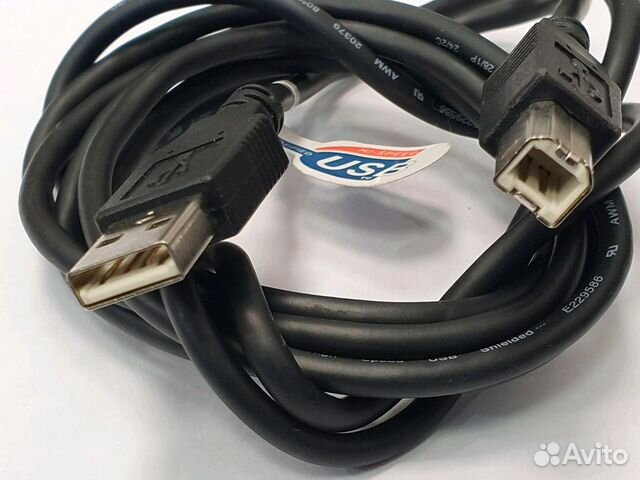 USB-кабель для подключения принтера USB-кабель для подключения принтера