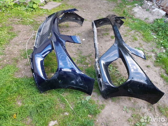 Бампер передний Mercedes GLE X166 AMG A1668851538