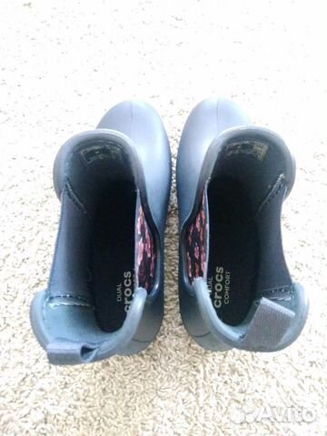 Резиновые сапоги женские Crocs