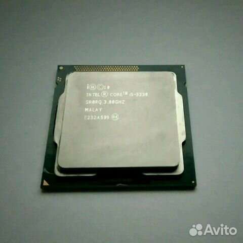 Процессор Intel core i5 3330