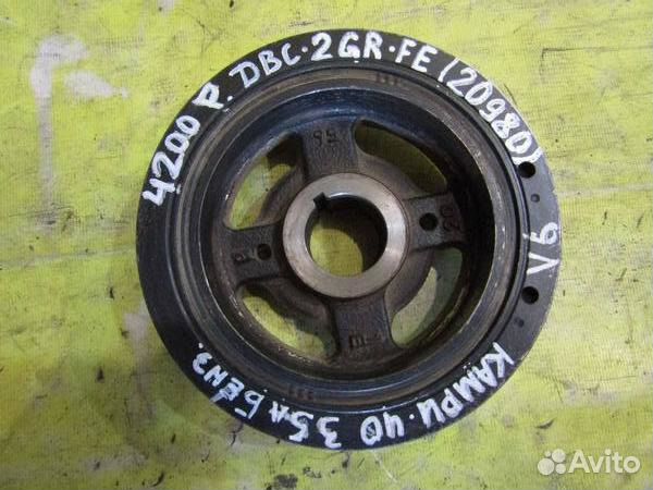 Шкив коленвала Toyota Camry 40 06-11г 20980