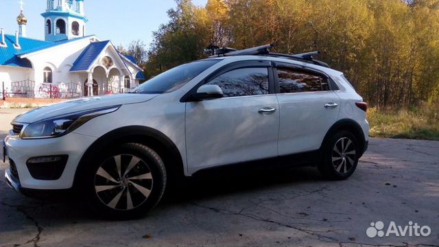 Багажник на Kia Rio X-line / Киа Рио Х-Лайн Багажник на Kia Rio X-line / Киа Рио Х-Лайн