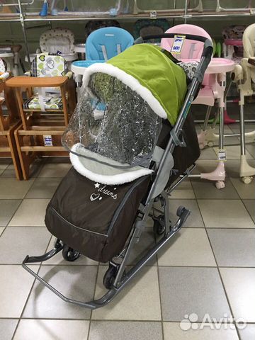 Санки - коляска ника детям наши детки