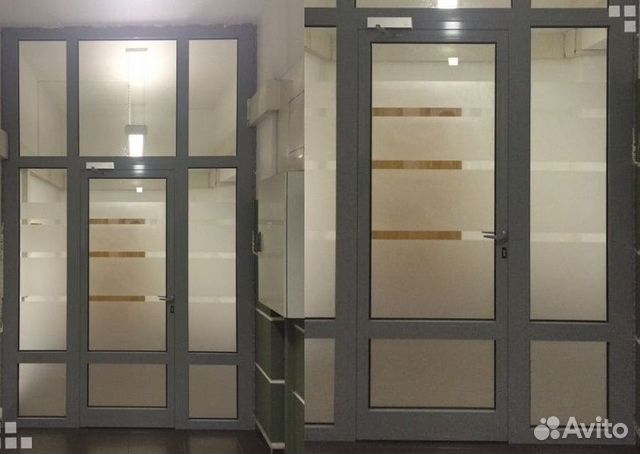 Дверь входная алюминиевая