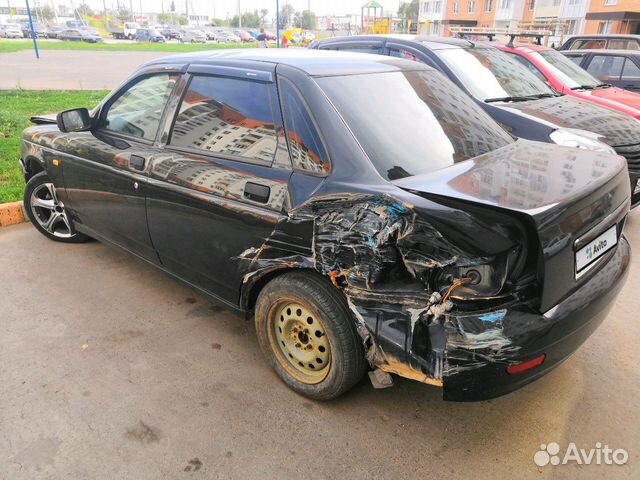 LADA Priora 1.6 МТ, 2009, битый, 164 000 км