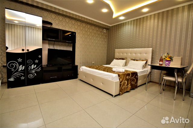 

Квартира-студия, 38 м², 2 кровати