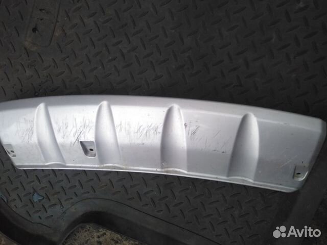 Накладка на бампер передняя нижняя Mitsubishi