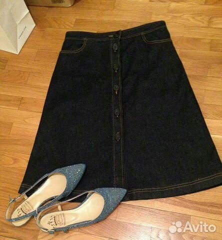 Юбка джинсовая новая Gerard Darel р.44-46