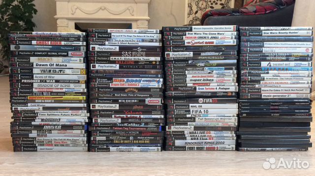 Большая коллекция дисков PS2 Sony Playstation 2 PS Большая коллекция дисков PS2 Sony Playstation 2 PS