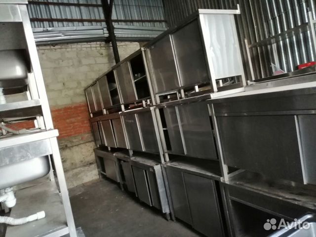 Стол купэ из нержавейки производственный 1000/600м