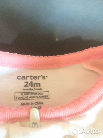 Комбинезон/слип/пижама из хлопка Carter’s