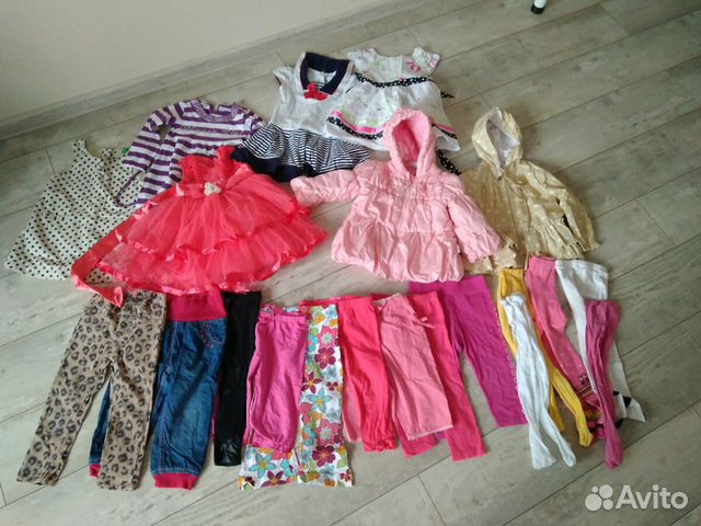 Детские вещи Пакет вещей для девочки 80-92 см Детские вещи Пакет вещей для девочки 80-92 см
