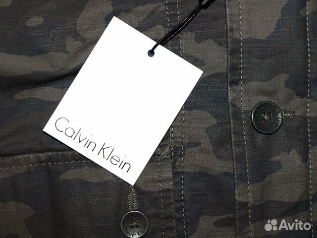 Мужская камуфляжная куртка Calvin Klein, оригинал