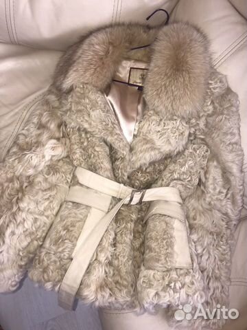 Шуба из козы автоледи