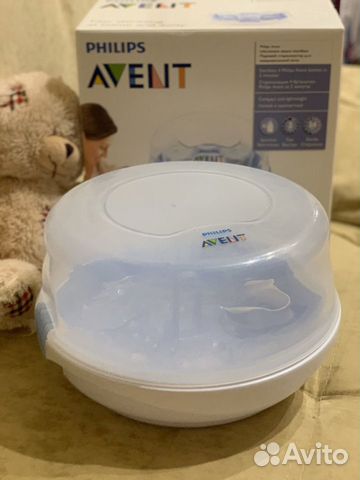 Паровой стерилизатор для бутылочек Philips Avent Паровой стерилизатор для бутылочек Philips Avent