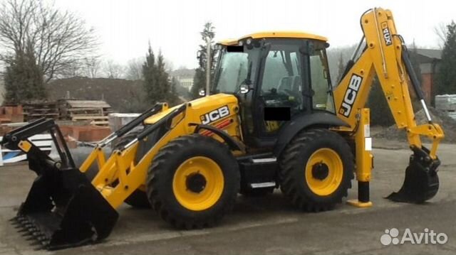 Услуги аренда экскаватор погрузчик JCB