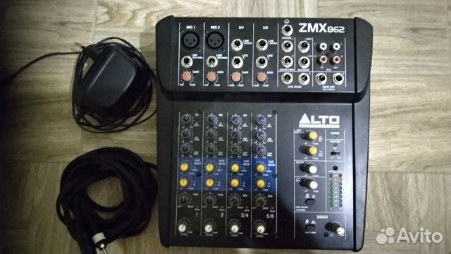 Микшерный пульт альто-alto ZMX862 Микшерный пульт альто-alto ZMX862