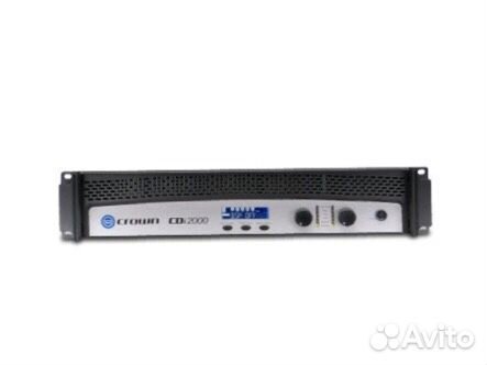 Усилитель мощности звука Crown CDi2000 в отличном Усилитель мощности звука Crown CDi2000 в отличном