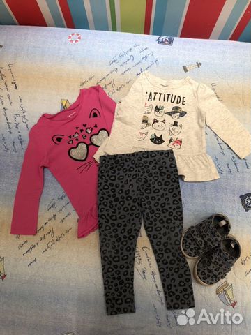 Одежда на девочку D&G, Carters 12-18мес Одежда на девочку D&G, Carters 12-18мес