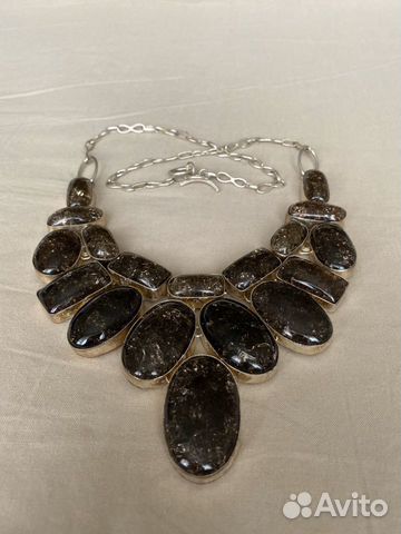 Колье из серебра
