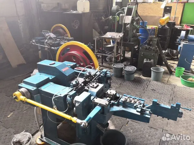 Nail making machine