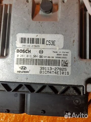 Блок управления Hyundai 39113-27825 3911327825 Блок управления Hyundai 39113-27825 3911327825