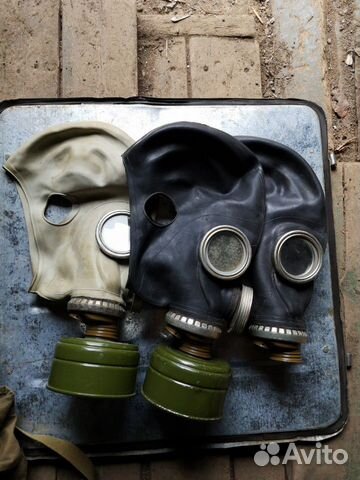Противогазы гп-5, гп-7, Хомяк, фильтры/ СССР