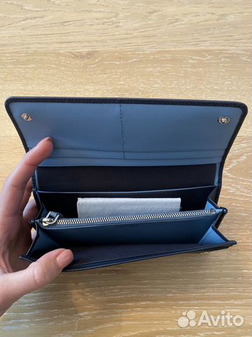Новый кожаный кошелек Prada. Оригинал