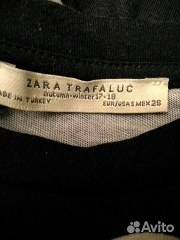 Новое х/б платье zara