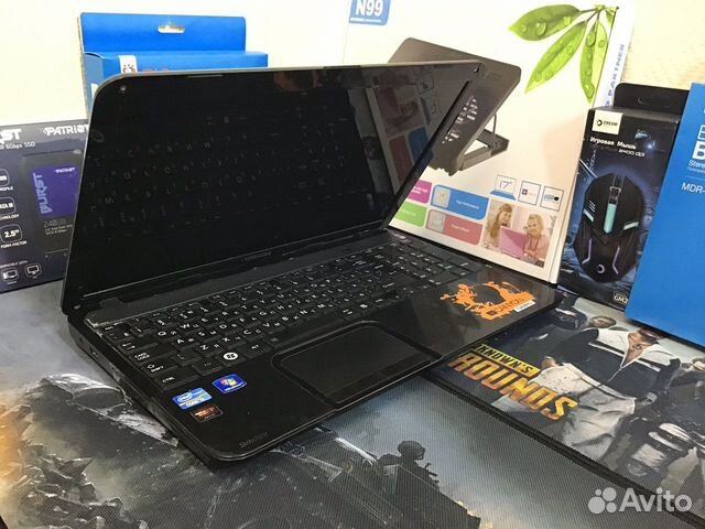 Игровой ноутбук Toshiba i5-2410/4RAM/320HDD/Radeon