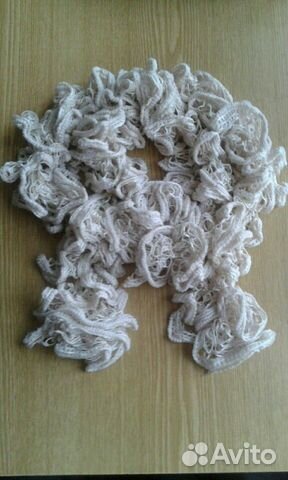 Вязаные шарфы. ручная работа