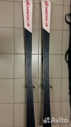 Горные лыжи Nordica +чехол на 2 пары лыж Горные лыжи Nordica +чехол на 2 пары лыж