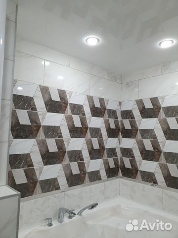 Укладка кафеля / плитки Ремонт санузла в квартире