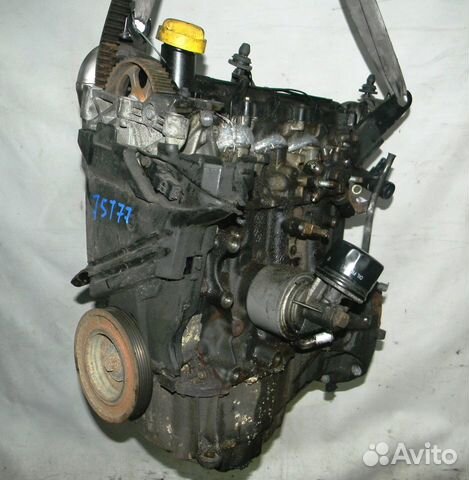 Двигатель Рено Кангу 1,5 dCi K9K 702 / 710