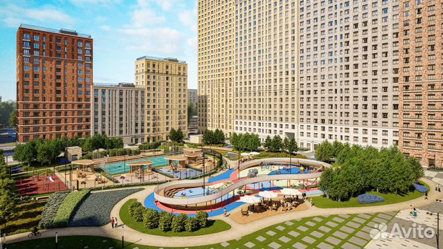 1-к квартира, 37.6 м², 42/45 эт. 1-к квартира, 37.6 м², 42/45 эт.