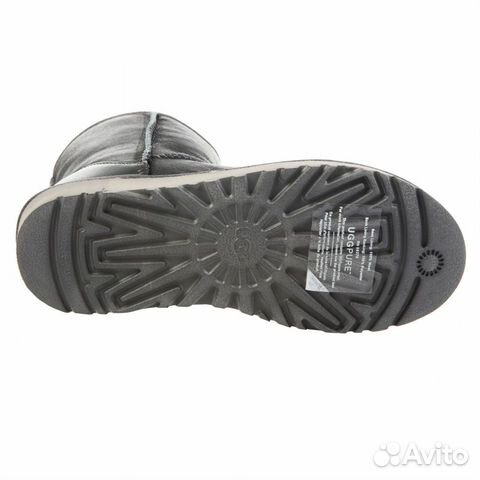 UGG Australia серые цвет Metallic Grey новые угги UGG Australia серые цвет Metallic Grey новые угги